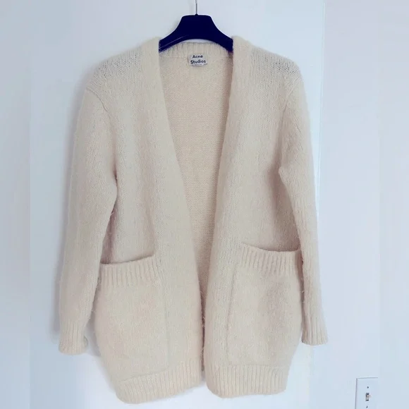 トップス Acne Studios wool knit cardigan beige $_12.JPG?set_id=880000500F